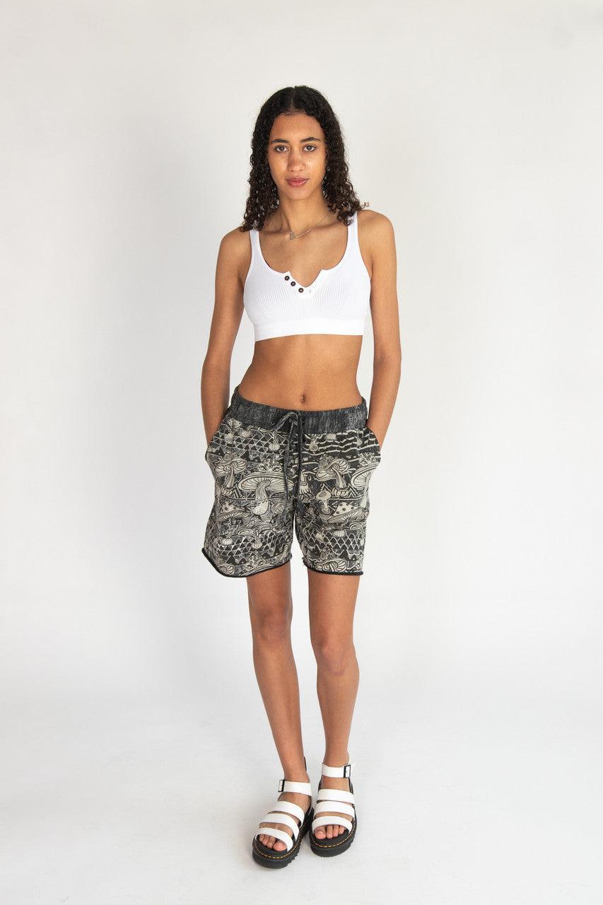 Mushroom Printed Sweatshorts Product Image