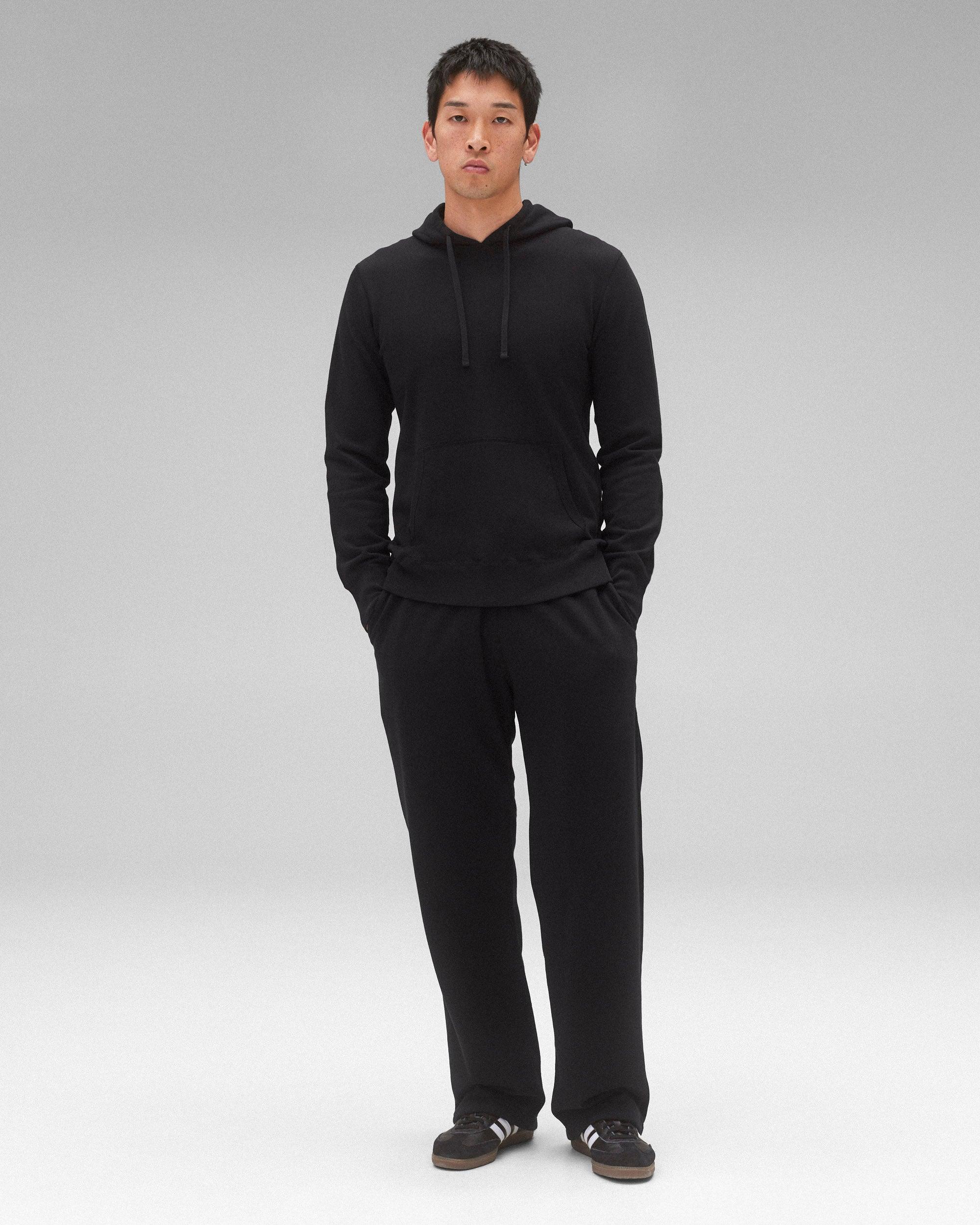 Lightweight Terry Slim Hoodie - Vault Male Product Image