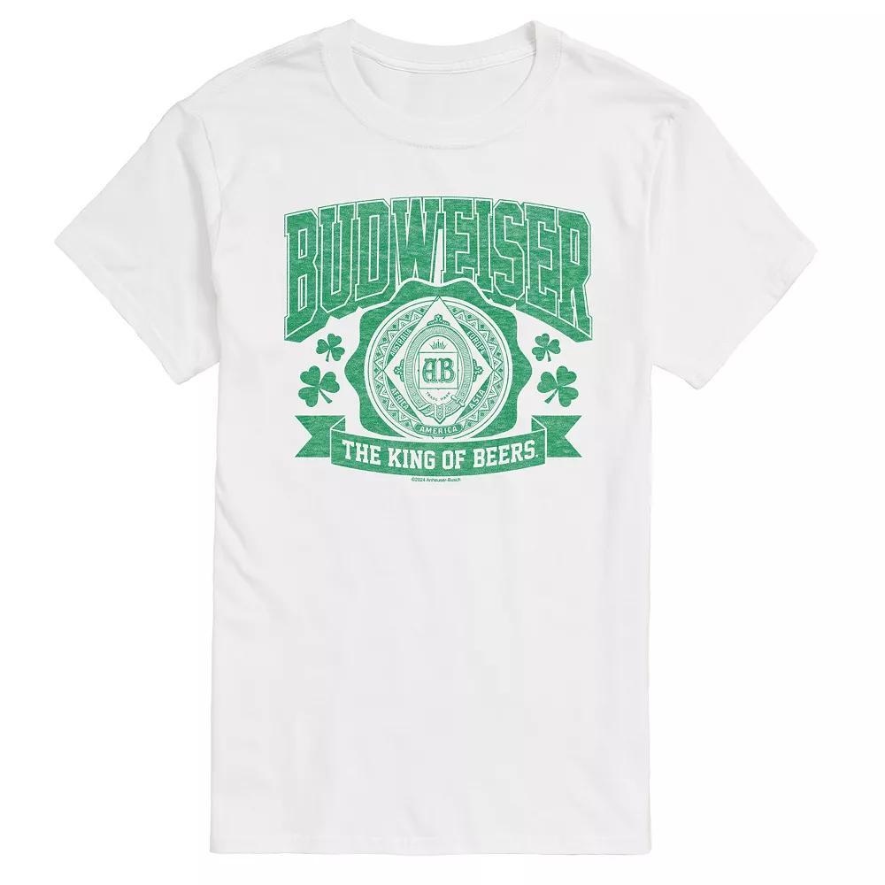 Big & Tall Budweiser St. Patrick's Day Graphic Tee, Men's,  Product Image
