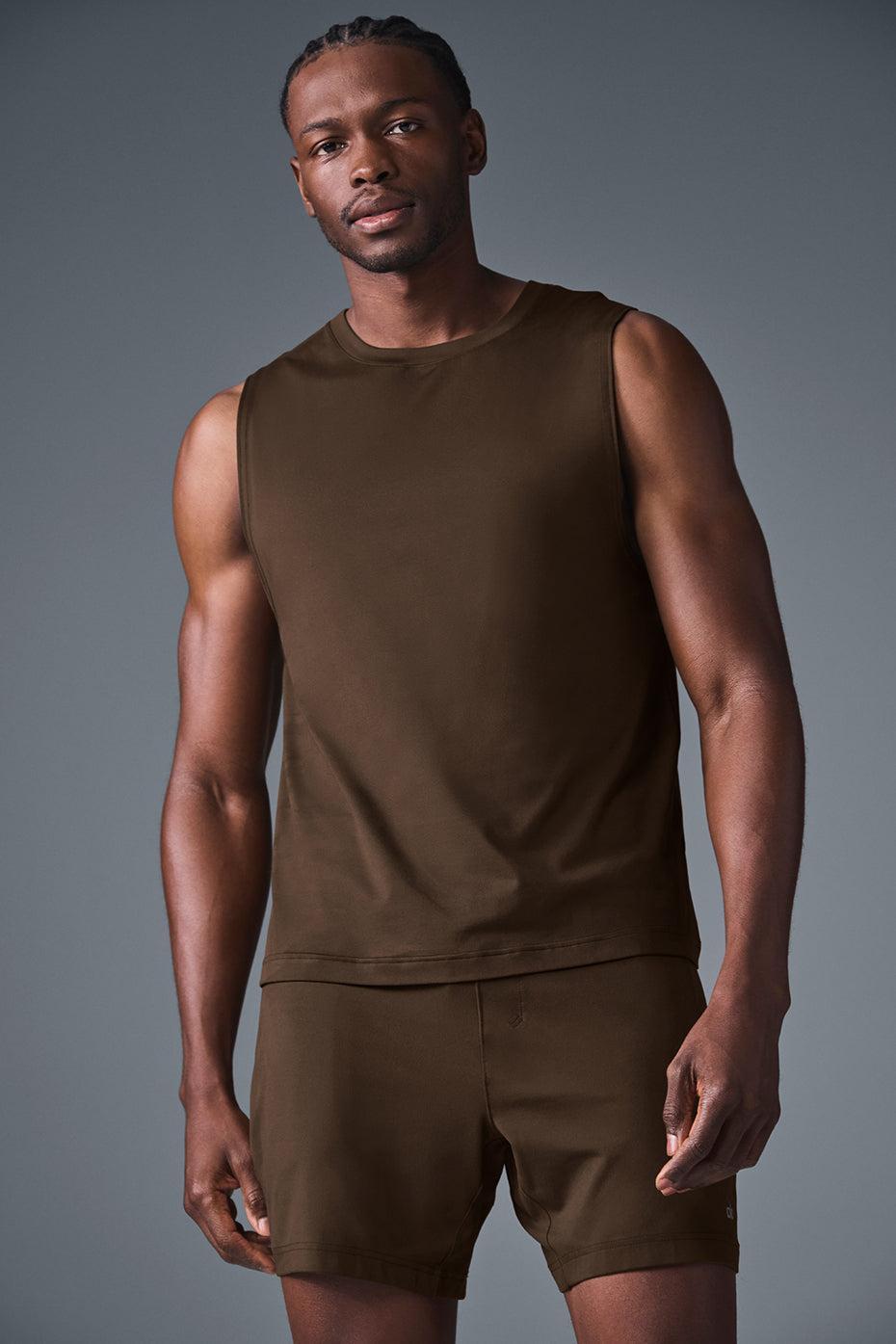 Conquer Muscle Tank - Espresso Product Image