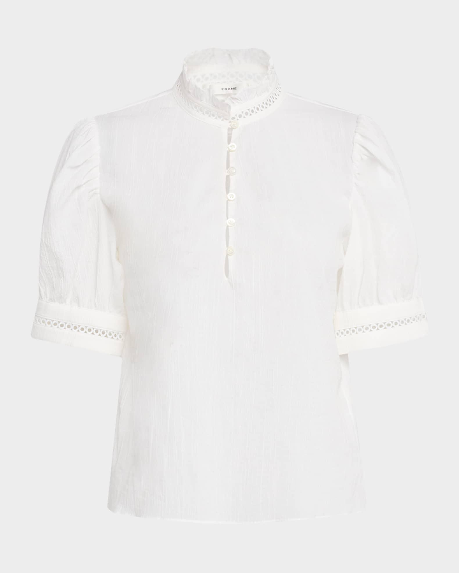 The Ruffle Collar Top Product Image