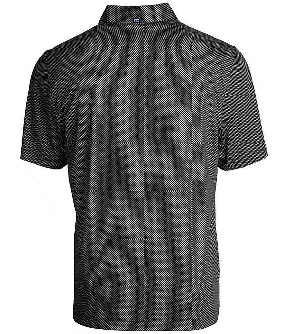 Cutter & Buck Big & Tall Performance Stretch Forge Eco Symmetry Print Sleeve Polo Shirt Product Image