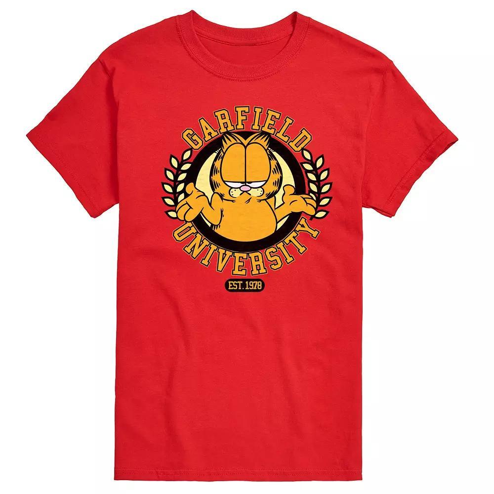 Men's Garfield University Graphic Tee,  Product Image