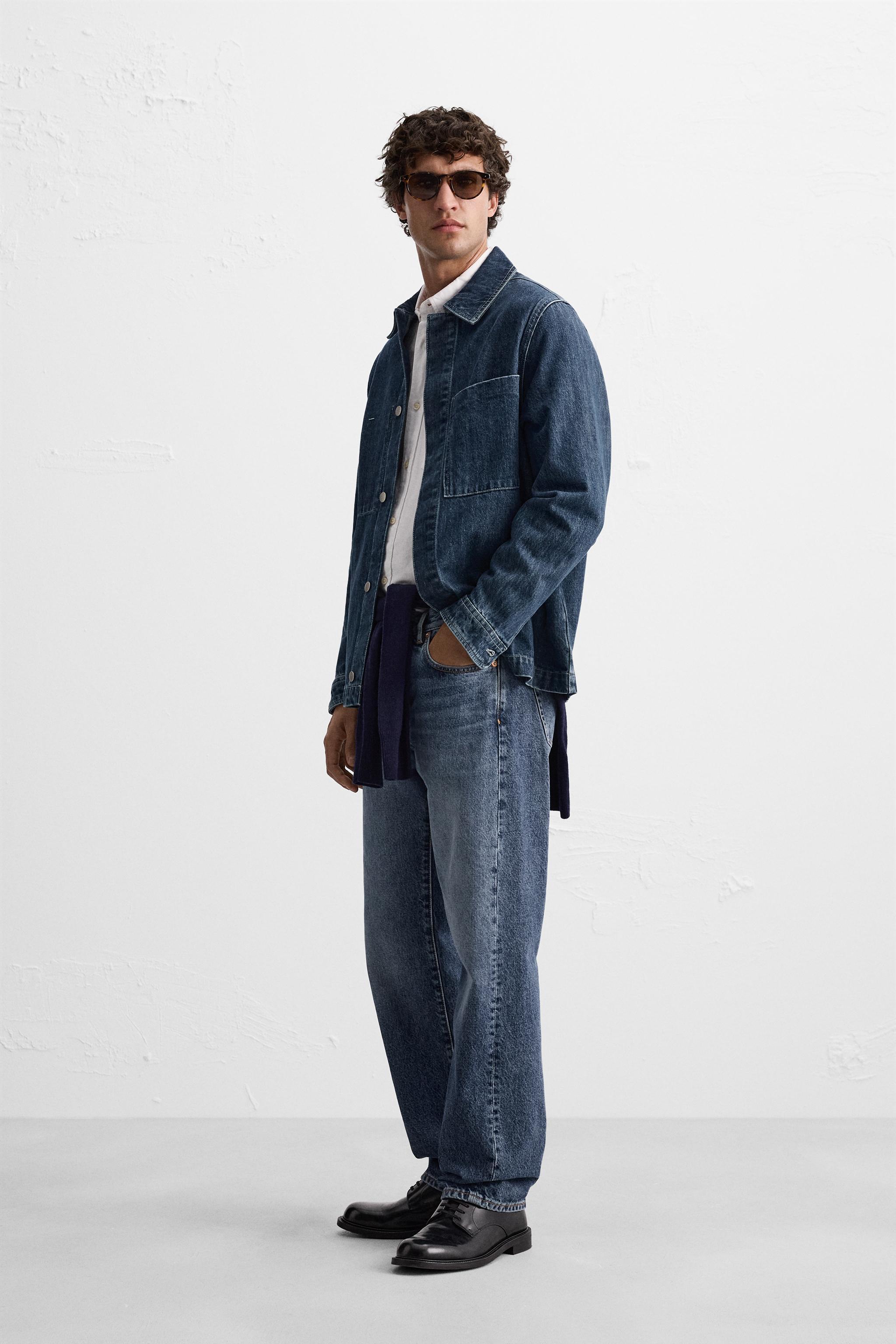 POCKET DENIM OVERSHIRT Product Image