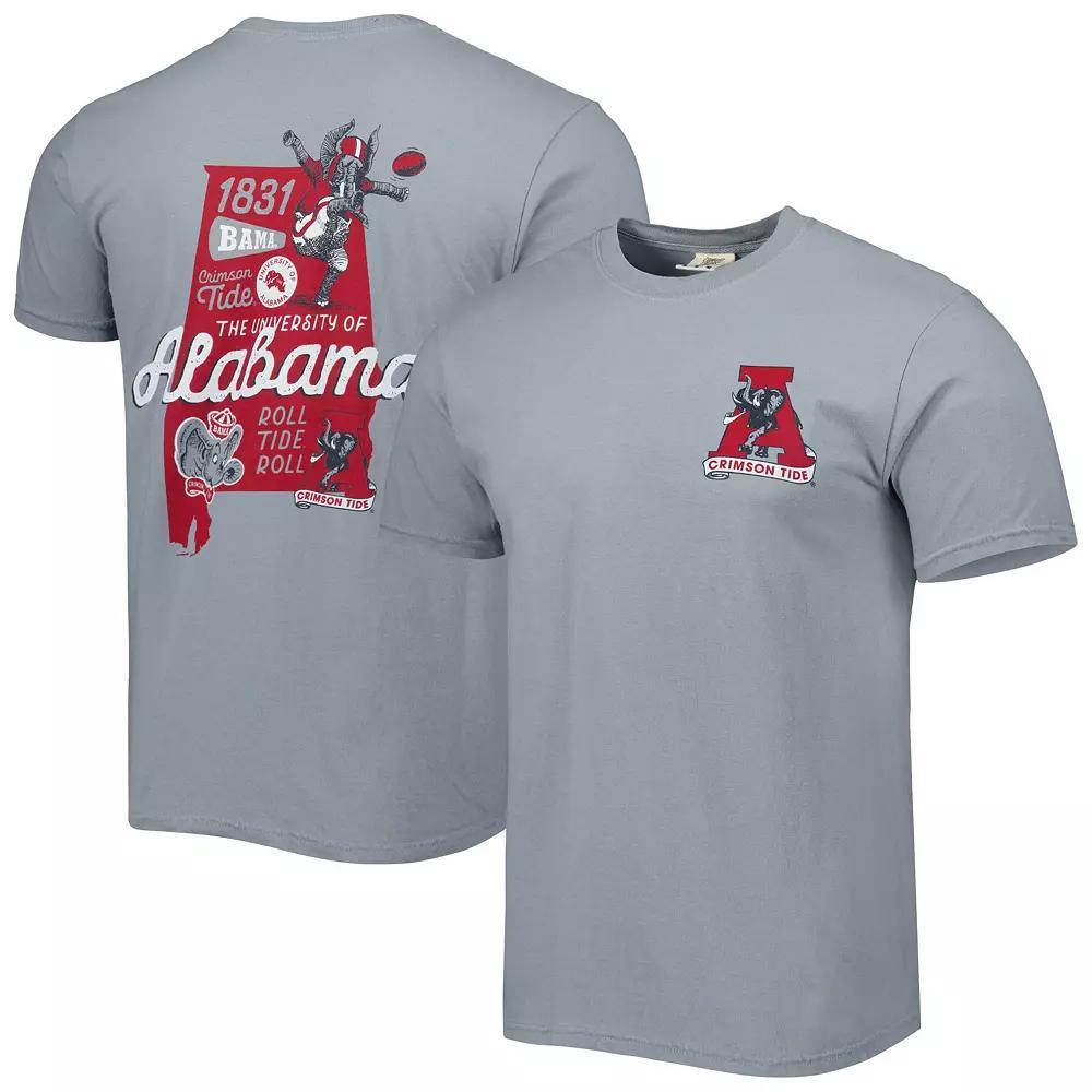 Men's Graphite Alabama Crimson Tide Vault State Comfort T-Shirt, Size: 2XL, Dark G Product Image