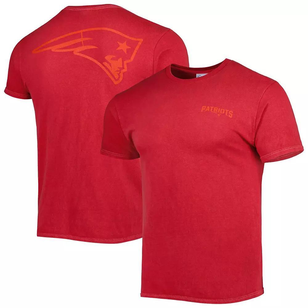 Men's '47 Red New England Patriots Fast Track Tonal Highlight T-Shirt, Size: Medium Product Image