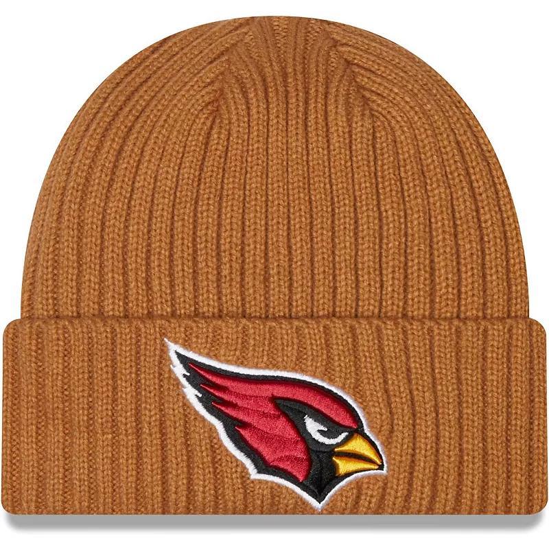 Mens New Era Arizona Cardinals Core Classic Cuffed Knit Hat Product Image