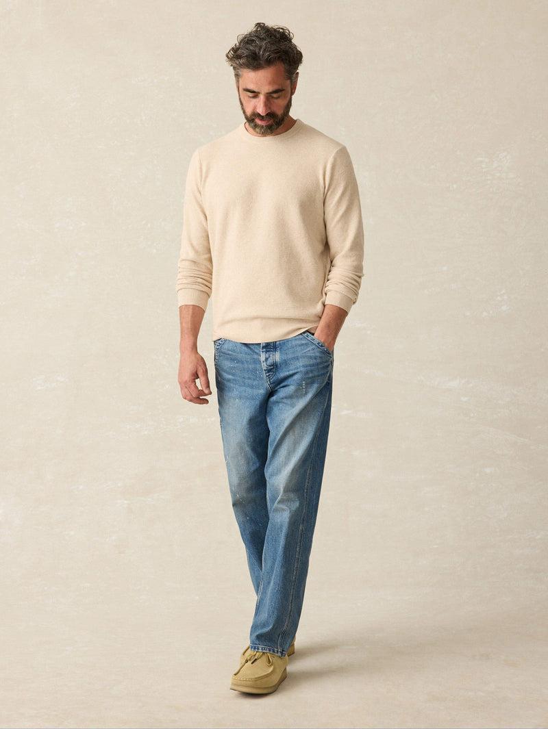 Jackson Crew Sweater (Tall) - Seapoint Sand Heather Product Image