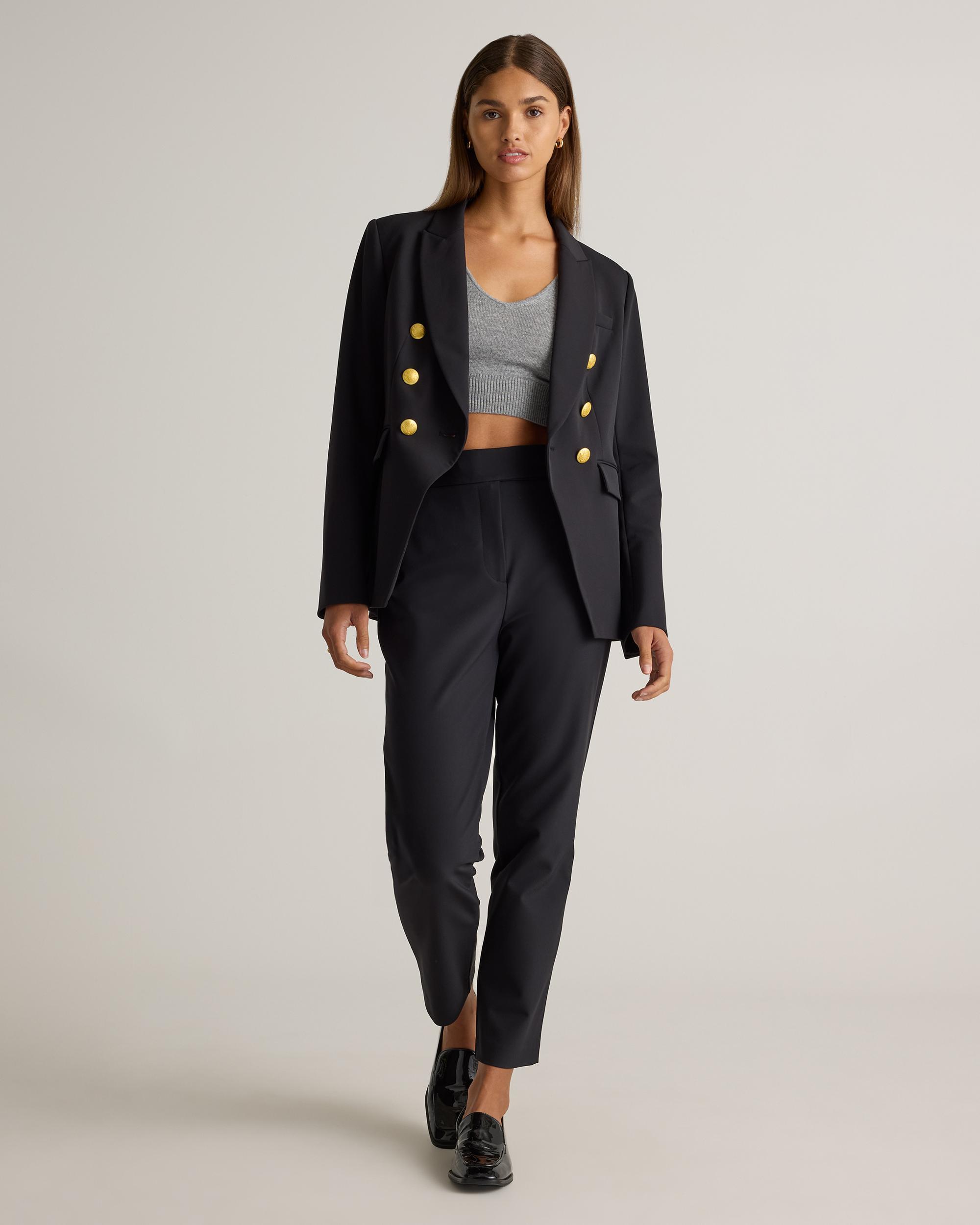 Quince | Women's Scuba Slim Ankle Pants Nylon Product Image