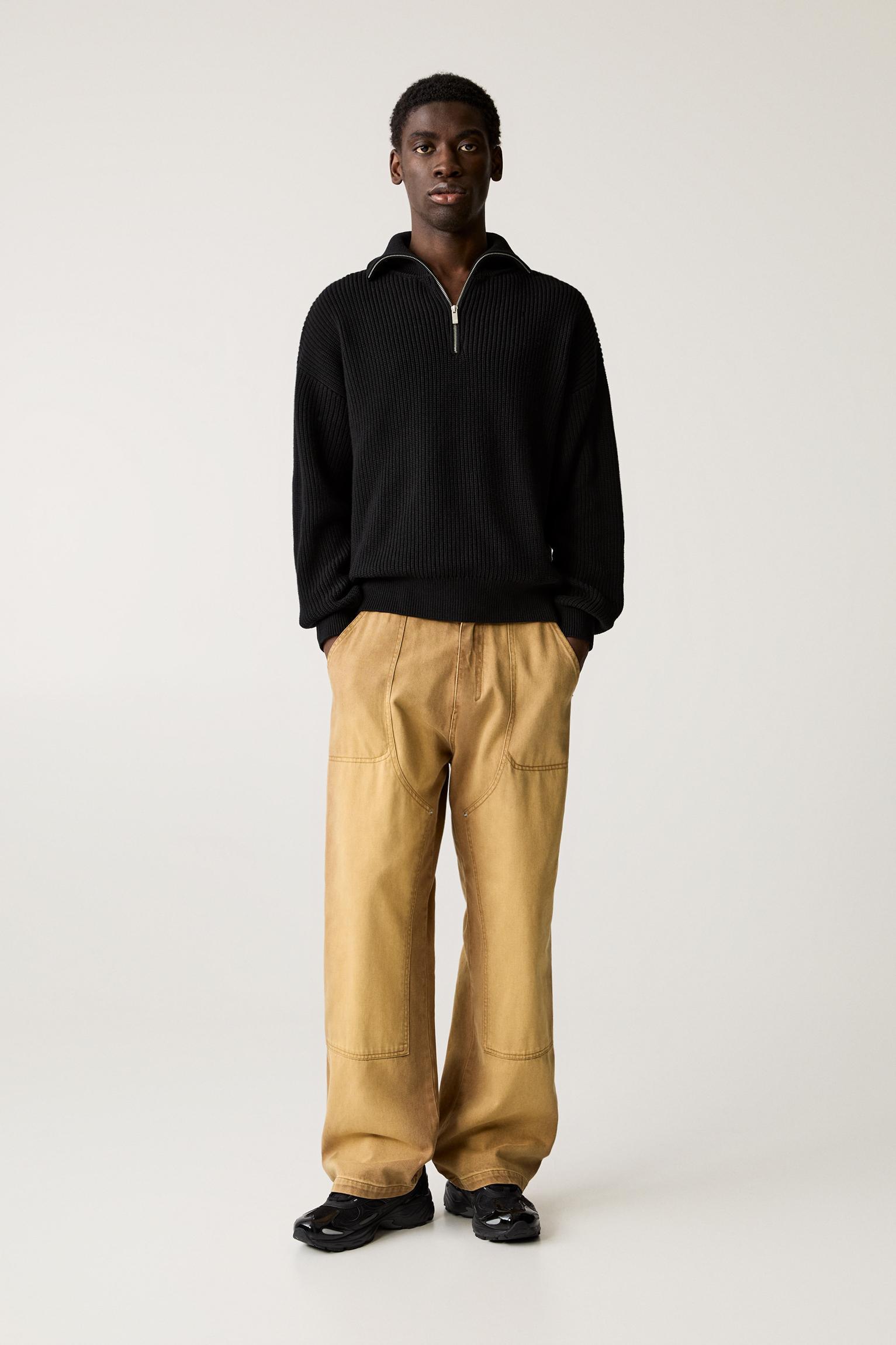 Zipper neck sweater Product Image