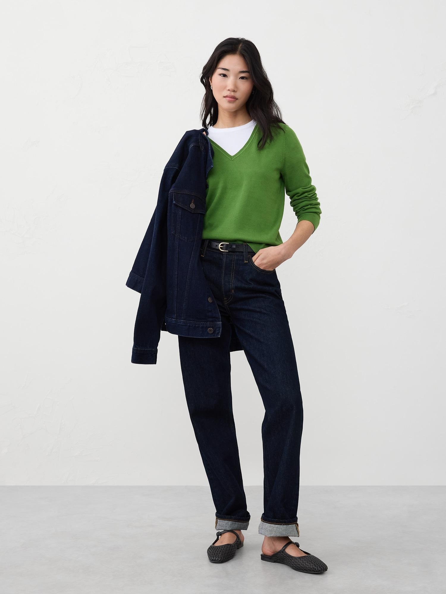 Forever V-Neck Sweater Product Image