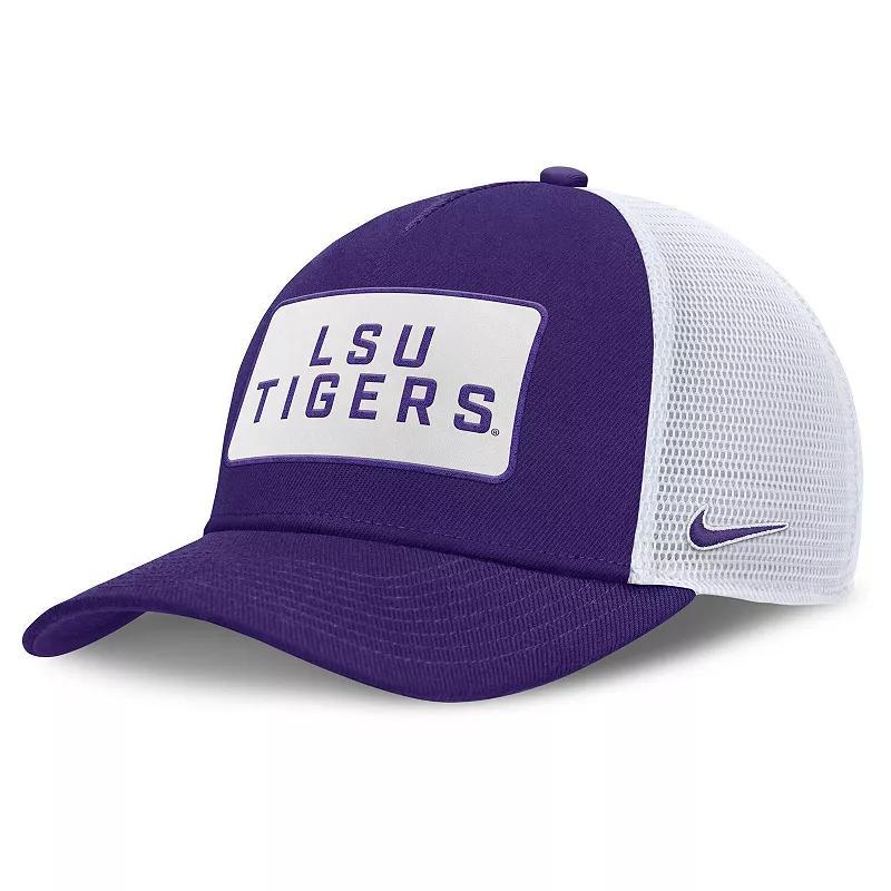 LSU On-Field Rise Nike Men's College Trucker Adjustable Hat Product Image