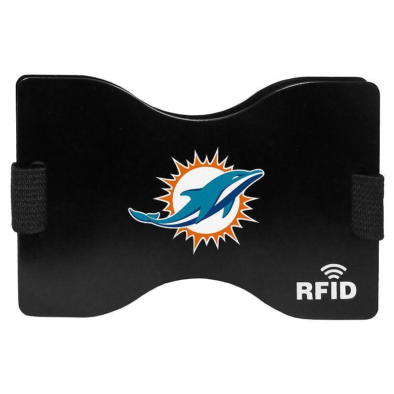 Mens Miami Dolphins Hardcase RFID Wallet Product Image