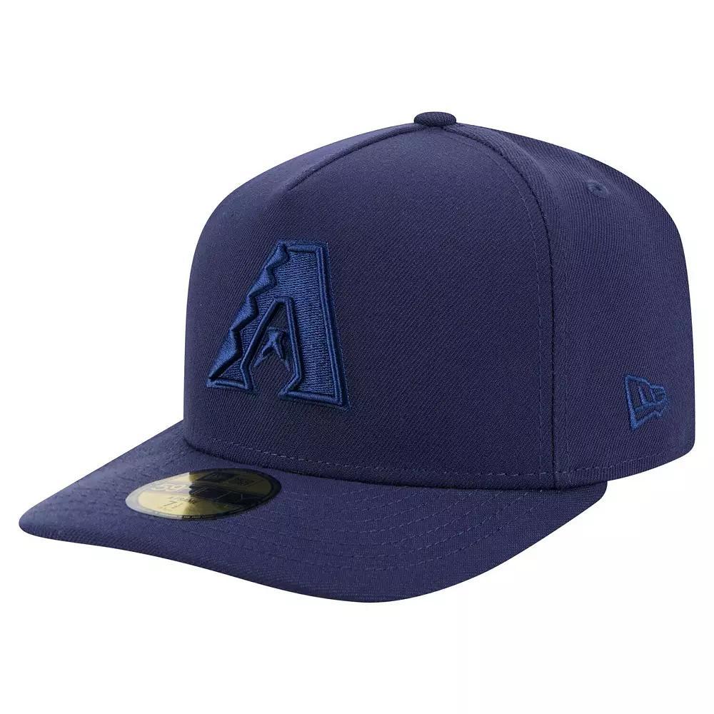 Men's New Era Navy Arizona Diamondbacks Color Pack A-Frame 59FIFTY Fitted Hat,  Product Image