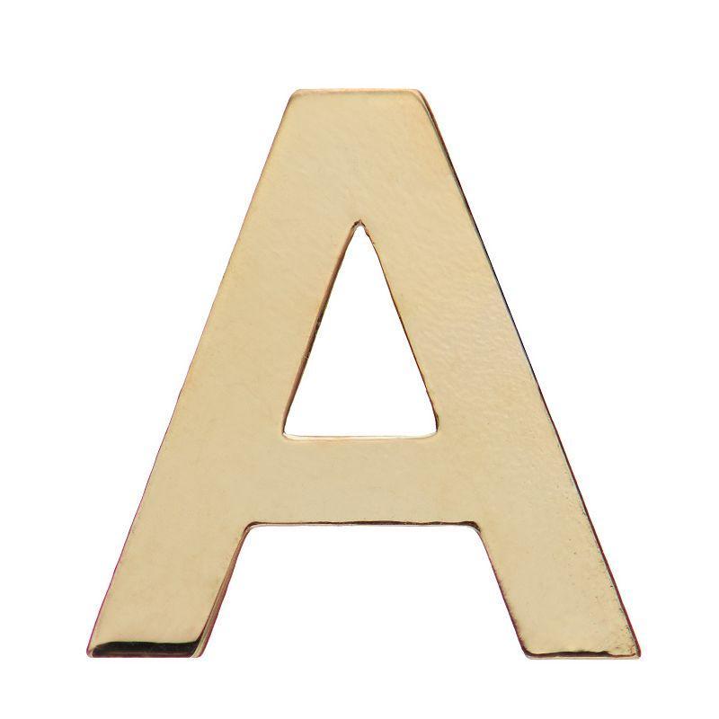 Au Naturale 14k Gold Initial Single Stud Earring, Womens, Y Product Image