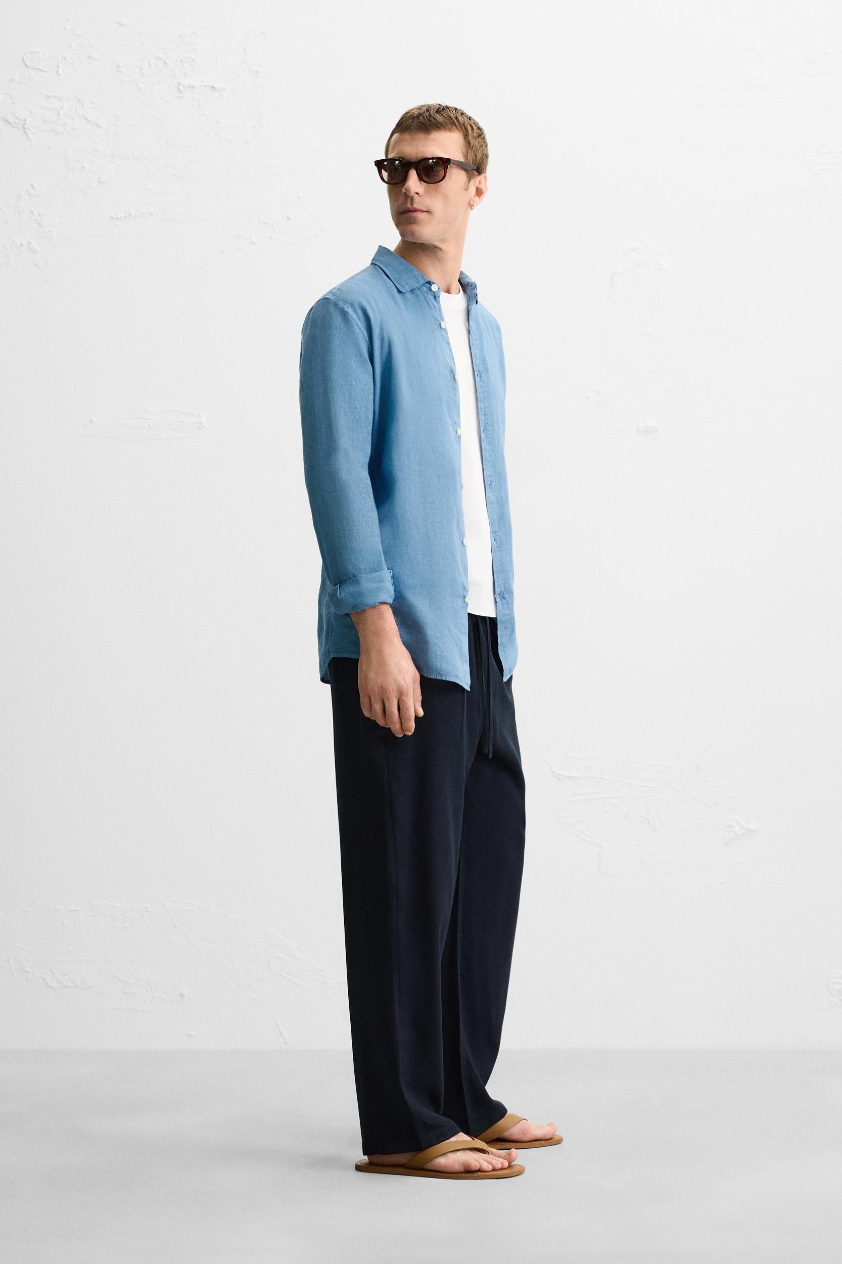 100% LINEN SHIRT Product Image