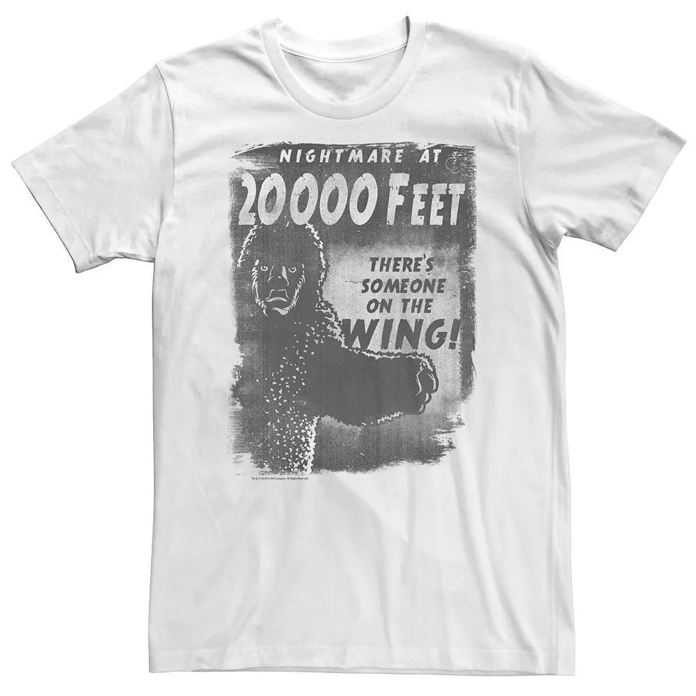 Big & Tall Twilight Zone There's Something On The Wing Tee, Men's,  Product Image
