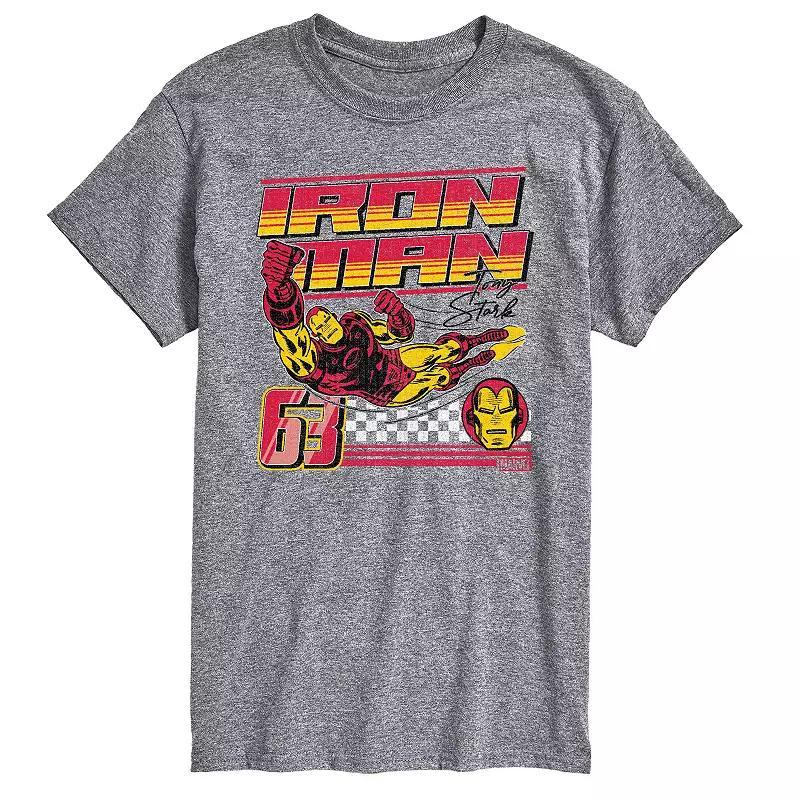 Men's Marvel Iron Man Est. 63 Racing Graphic Tee,  Product Image
