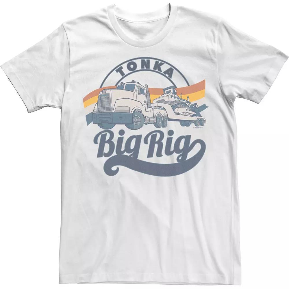 Men's Tonka Big Rig Retro Logo Tee, Size: XXL, White Product Image