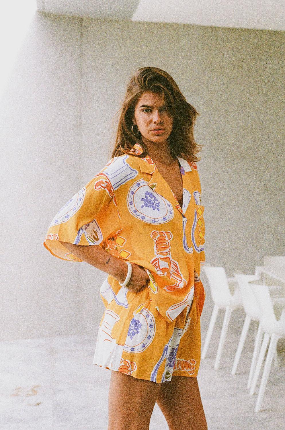 Thessy Shorts - Ciao Yellow Product Image