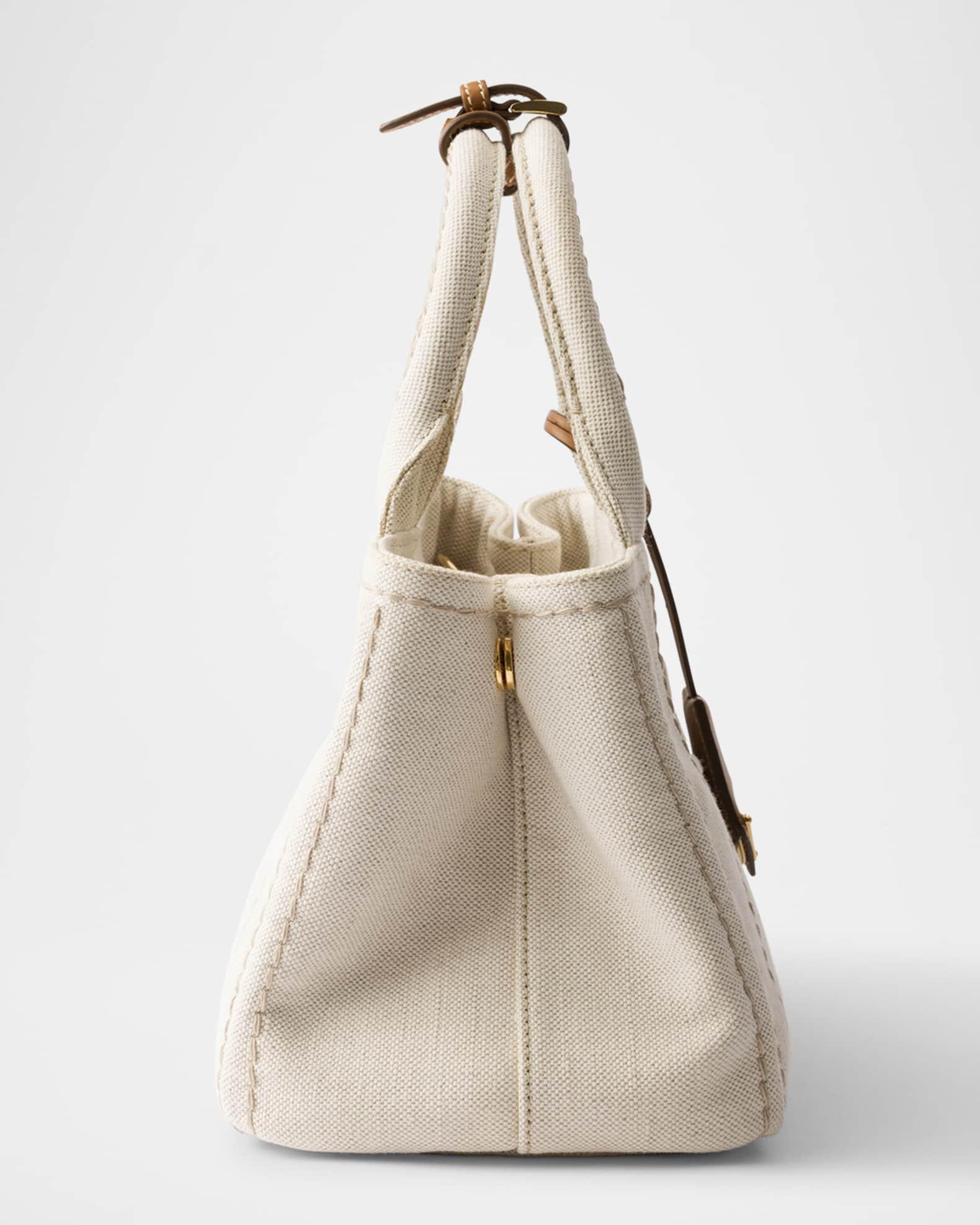 Small Linen-Blend Crossbody Bag Product Image