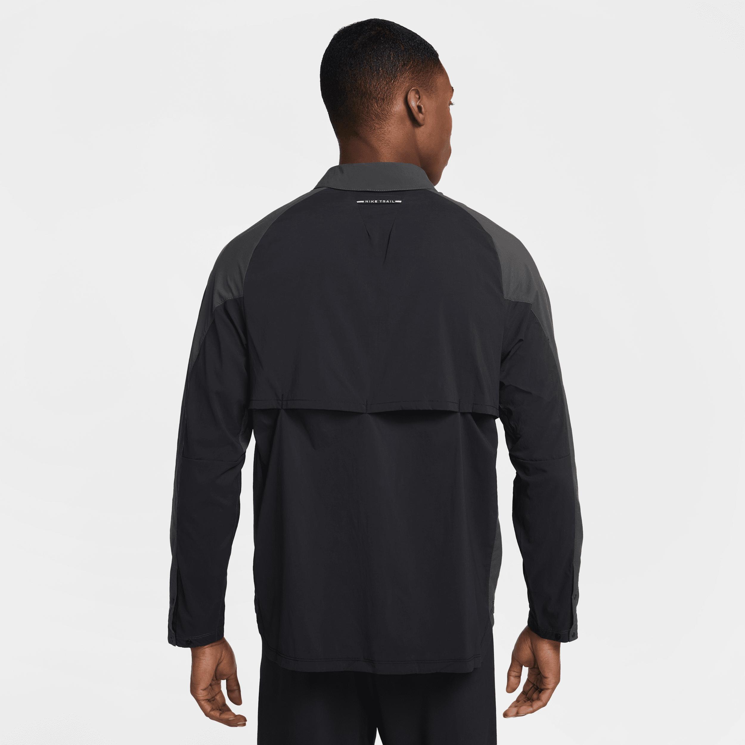 Nike Mens Trail Dri-FIT ADV UV Running Shirt Jacket | HJ5079-010 Product Image