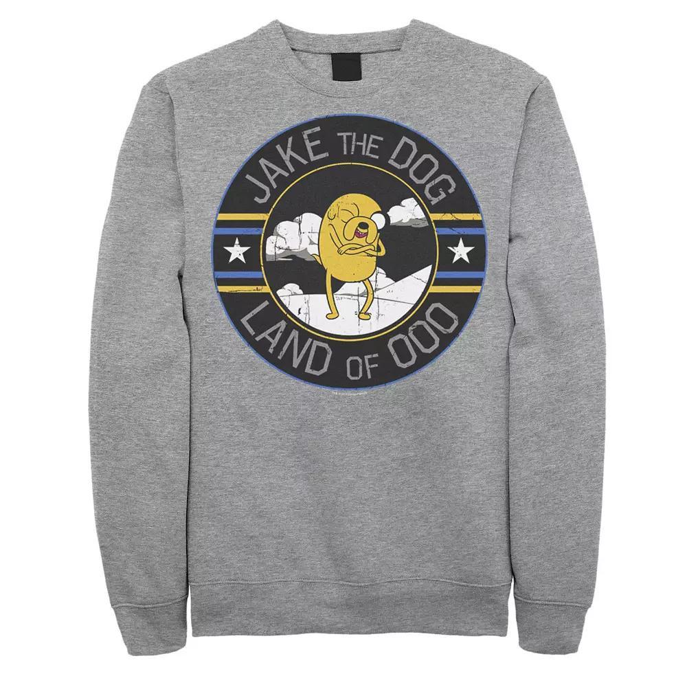 Men's Cartoon Network Adventure Time Jake The Dog Land Of Ooo Sweatshirt,  Product Image