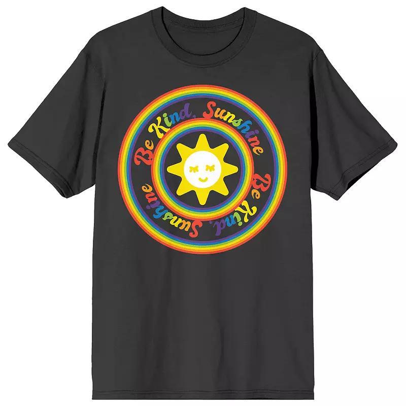 Men's Pride Be Kind Sunshine Tee,  Product Image