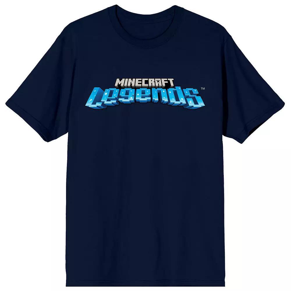 Men's Minecraft Legends Logo Short Sleeve Graphic Tee,  Product Image