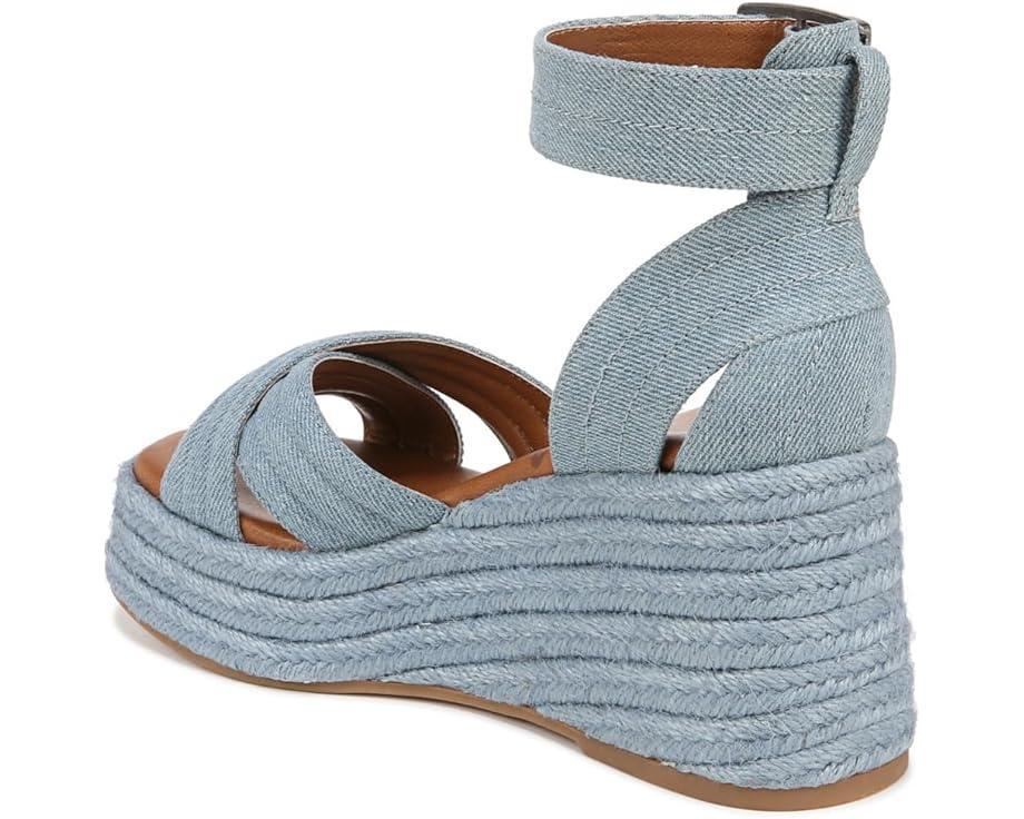 Clemens Raffia Espadrille Wedge Heel Sandals Product Image