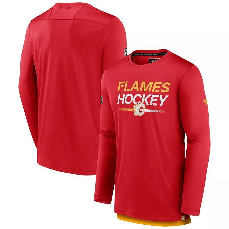 Men's Fanatics Black Ottawa Senators Authentic Pro Tech Long Sleeve T-Shirt,  Product Image