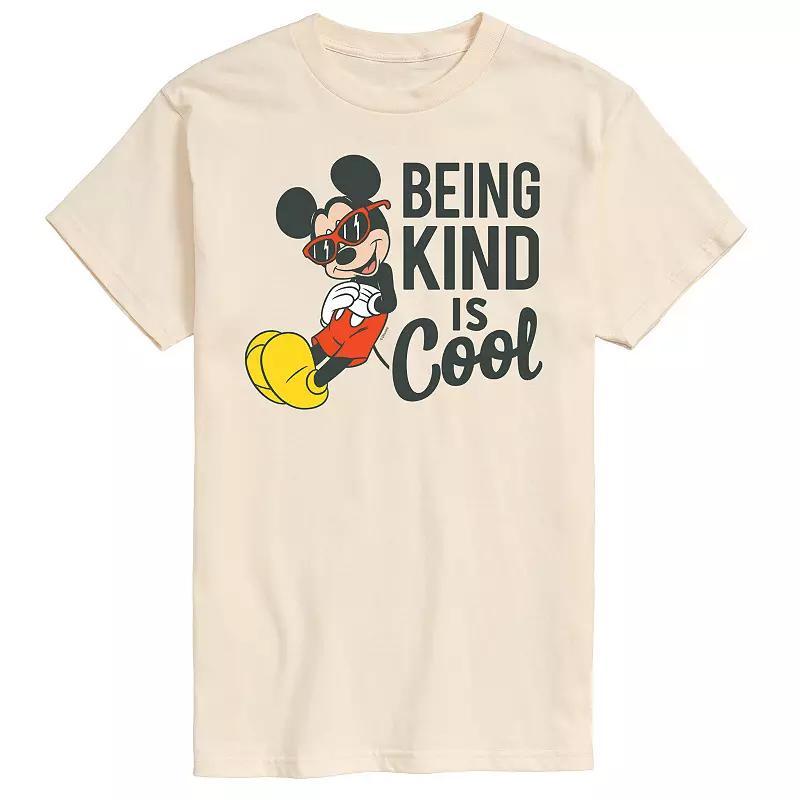 Disneys Mickey Mouse Mens Kind Is Cool Graphic Tee Product Image