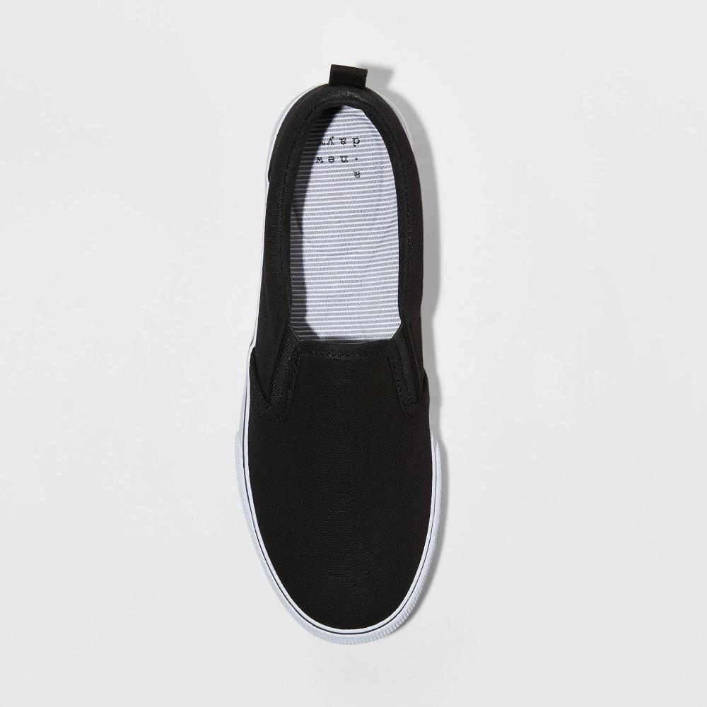 Womens Millie Twin Gore Slip-On Sneakers - A New Day Black 5 Product Image