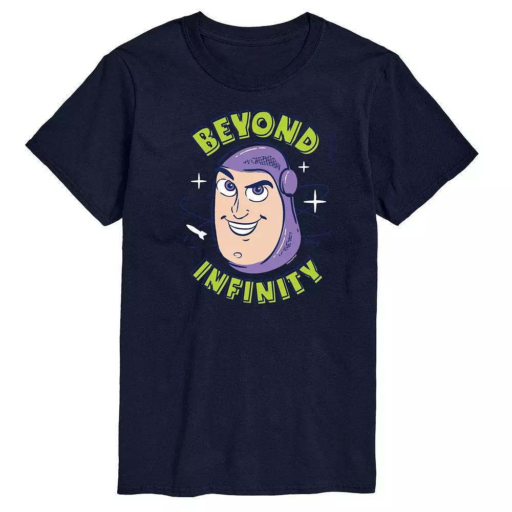 Disney / Pixar's Toy Story 4 Men's Beyond Infinity Graphic Tee, Size: Medium, Blue Product Image