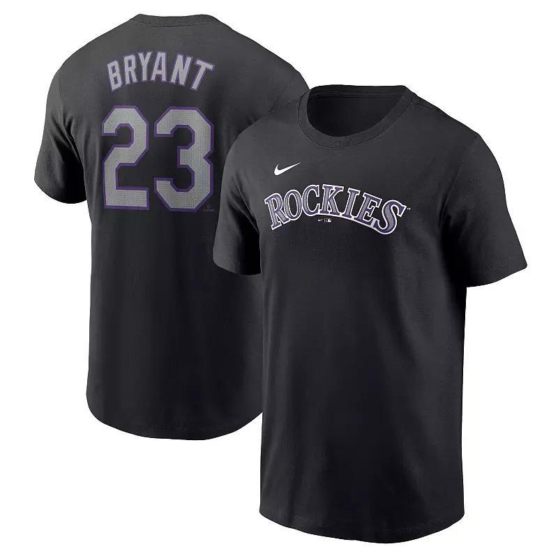 Kris Bryant Colorado Rockies Fuse Nike Men's MLB T-Shirt Product Image