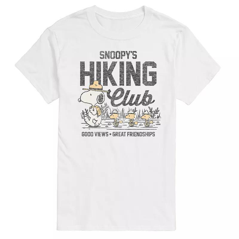 Big & Tall Peanuts Snoopy's Hiking Club Vintage Graphic Tee, Men's,  Product Image