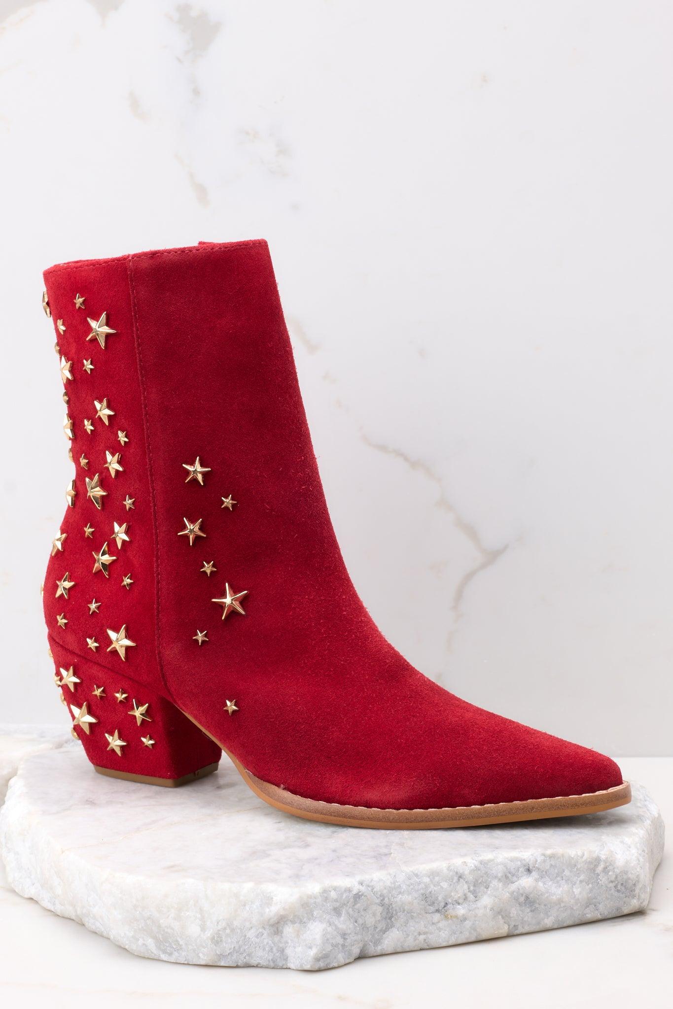 Caty Red Limited Edition Ankle Boots Product Image