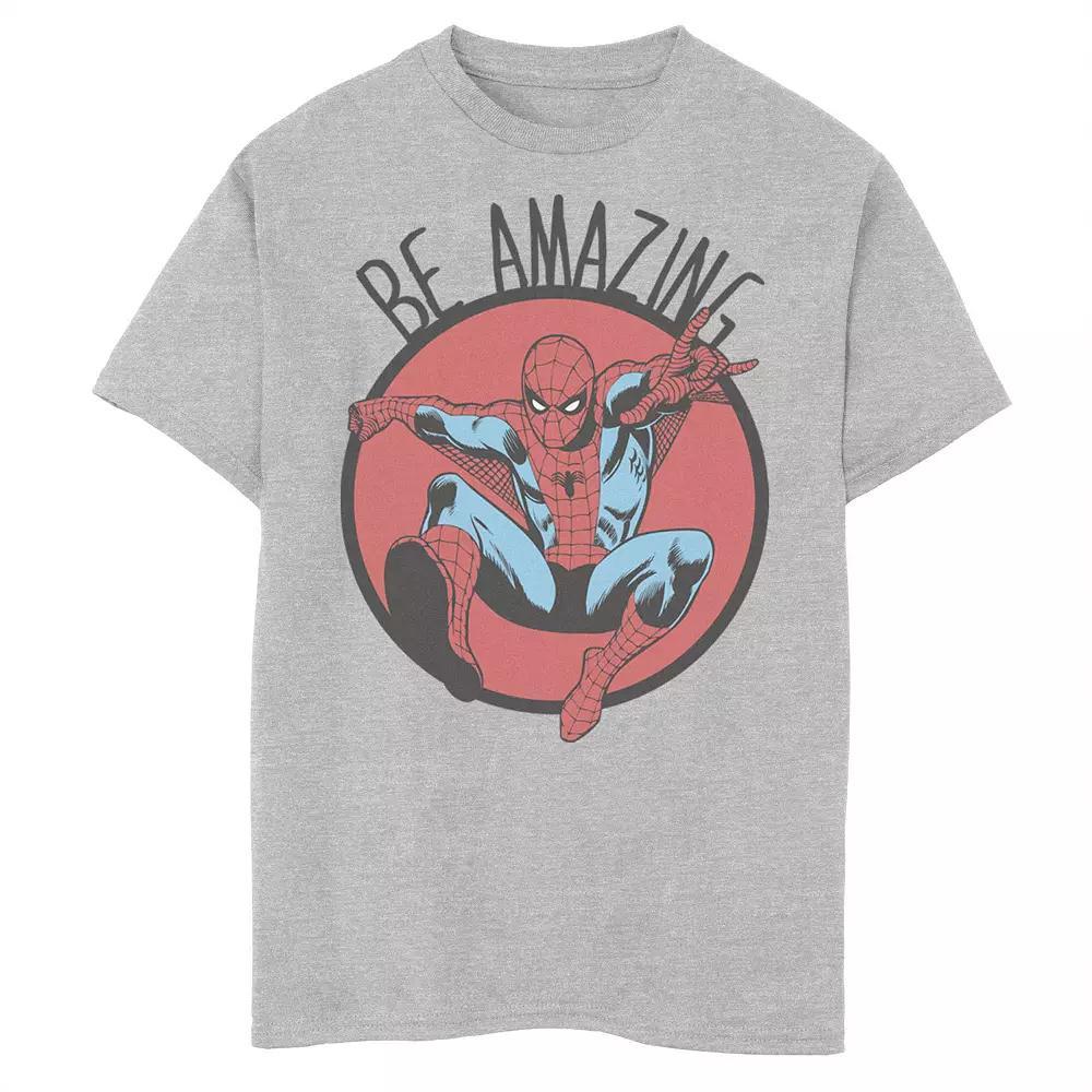 Boys 8-20 Marvel Spider-Man Be Amazing Distressed Graphic Tee, Boy's,  Product Image