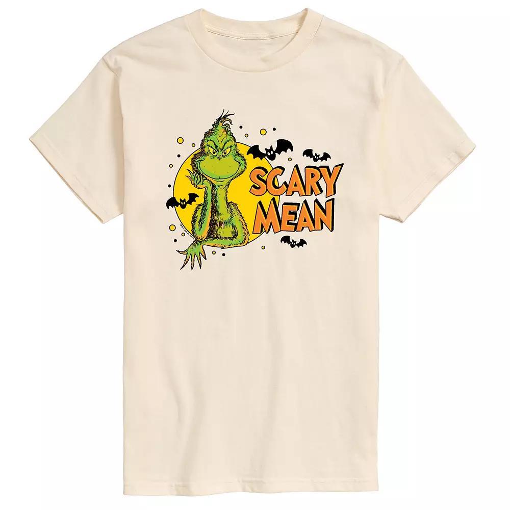 Men's Dr. Seuss Grinch Scary Mean Graphic Tee,  Product Image