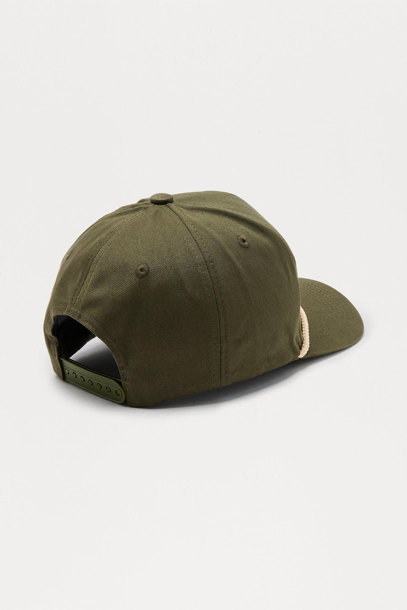 Not Like Us Structured Snapback Hat - Olive Product Image