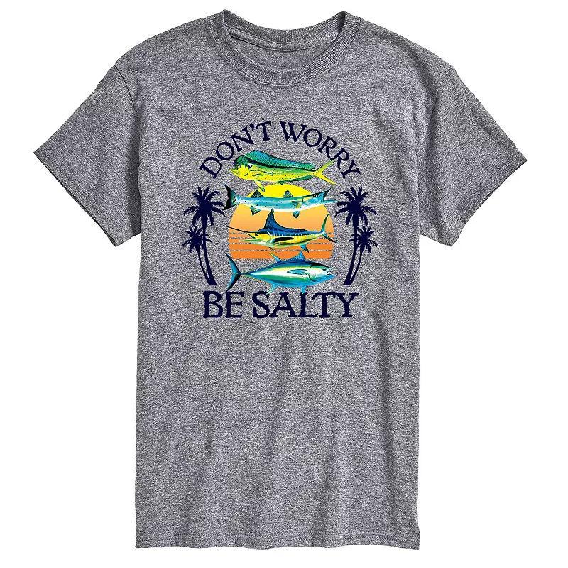 Men's Don't Worry Be Salty Graphic Tee,  Product Image