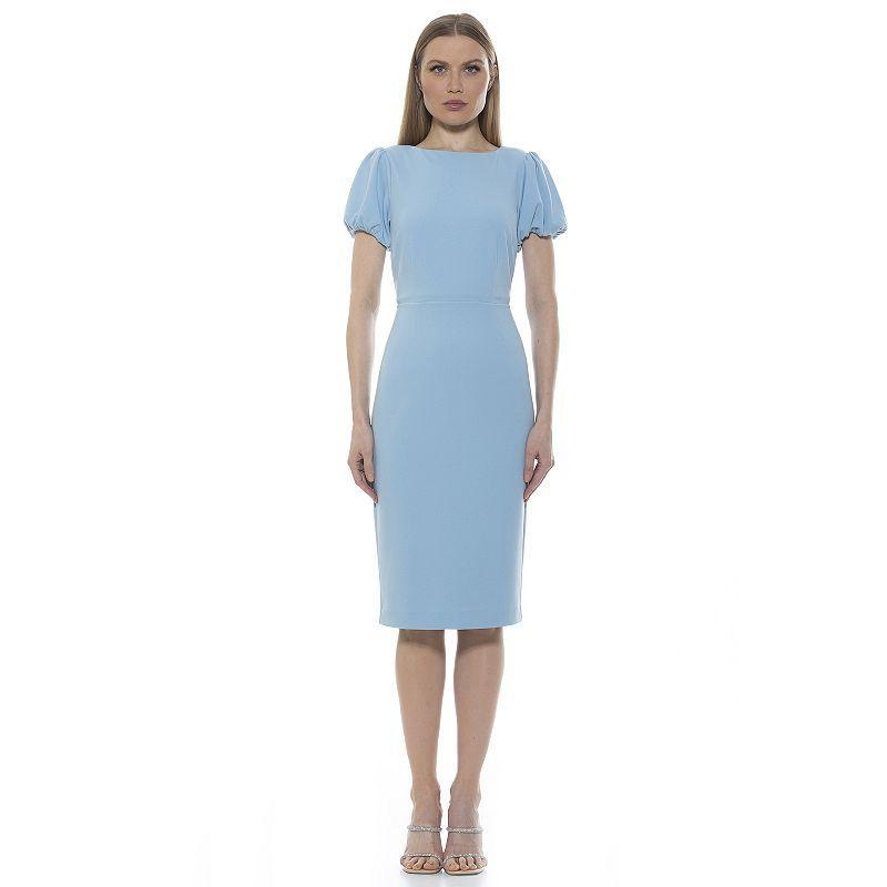 Womens ALEXIA ADMOR Odette Midi Sheath Dress Product Image