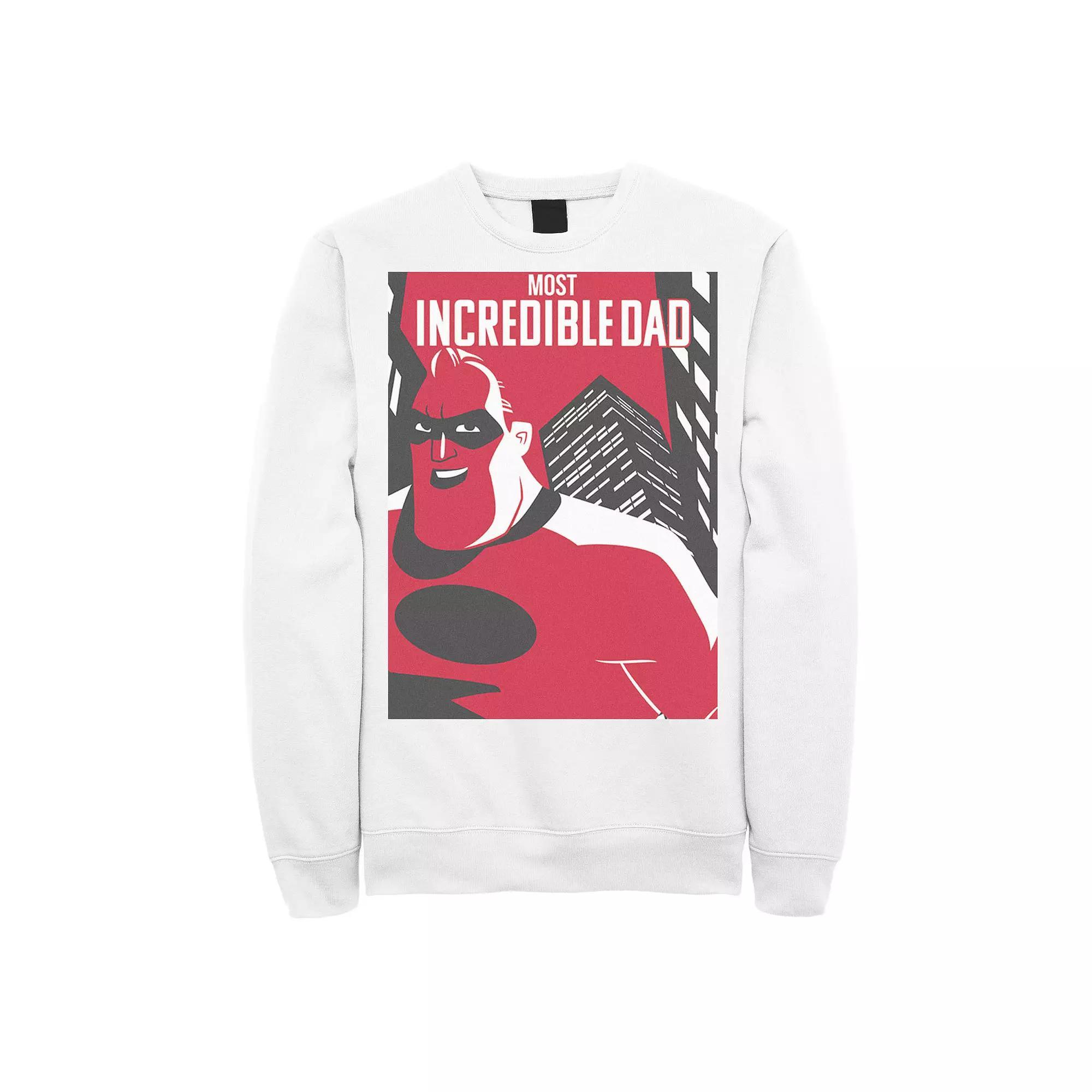 Disney / Pixar's The Incredibles 2 Men's Dad Poster Hoodie,  Product Image