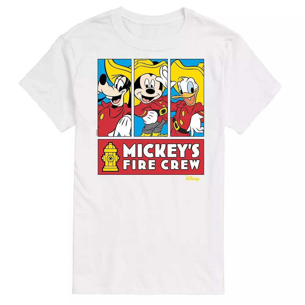 Disney's Mickey Mouse & Friends Men's Fire Crew Graphic Tee,  Product Image