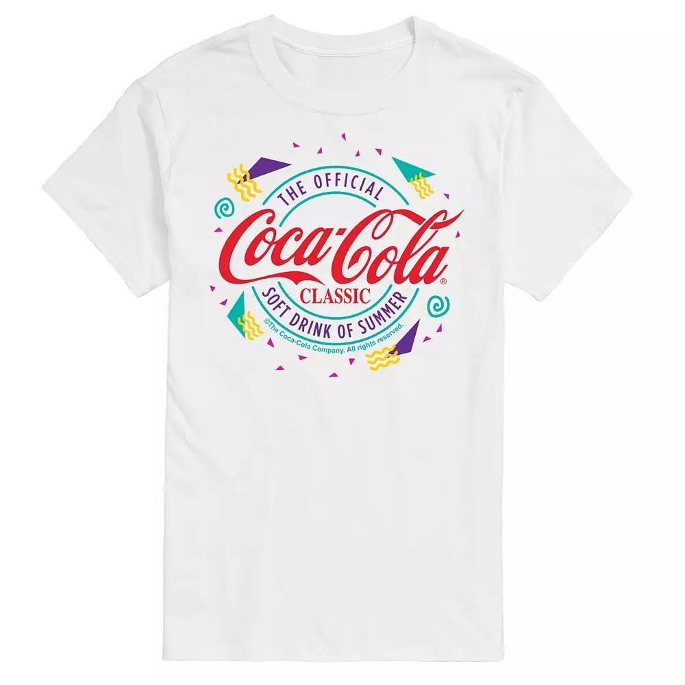 Men's CocaCola 90s Logo Graphic Tee,  Product Image