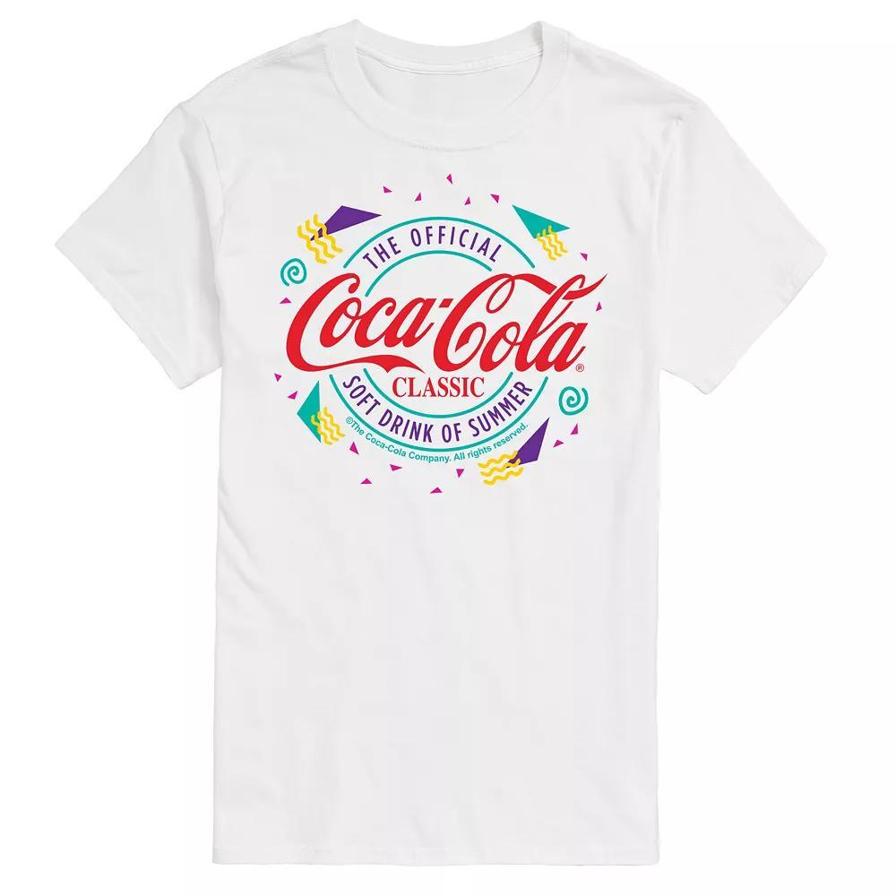 Men's CocaCola 90s Logo Graphic Tee,  Product Image