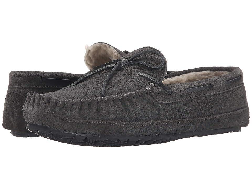 Mens Minnetonka Casey Slipper - Chocolate Product Image