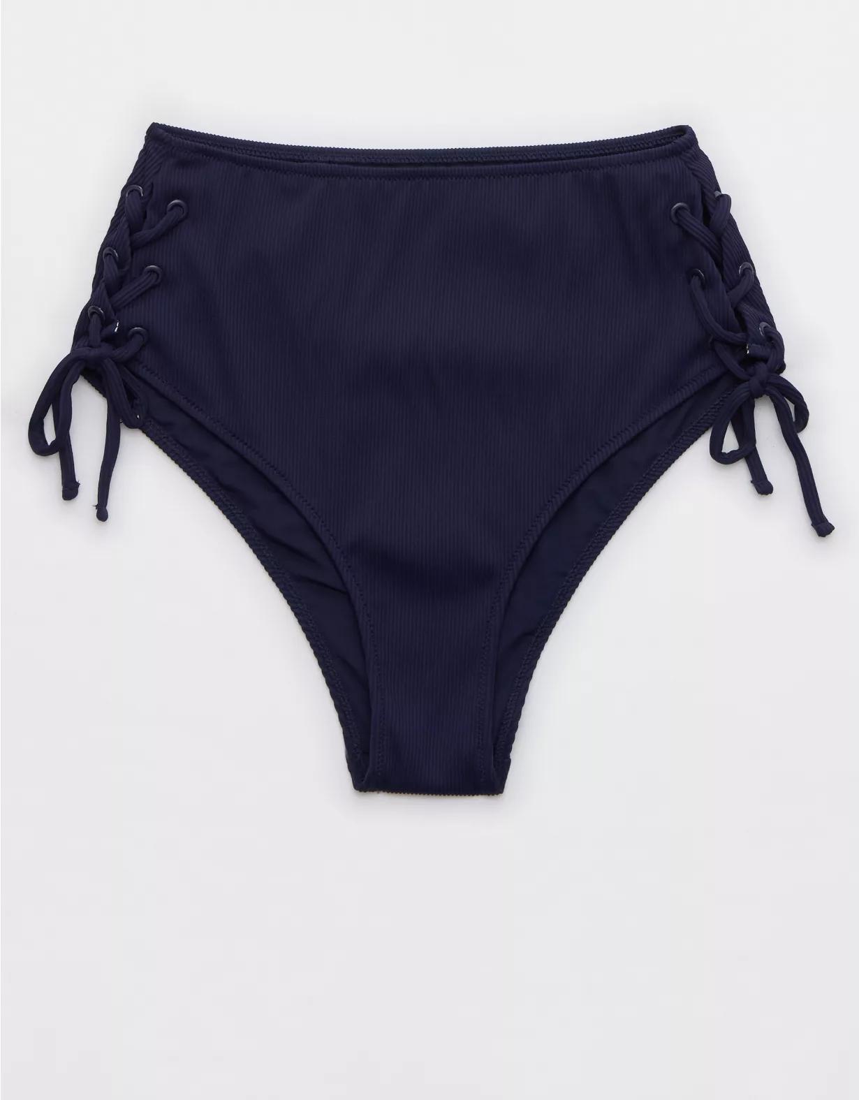 Aerie The Cheeks Ribbed Bikini Bottom Product Image