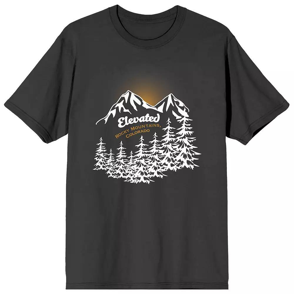 Men's Adventure Society Elevated Vacation Tee, Size: Small, Black Product Image