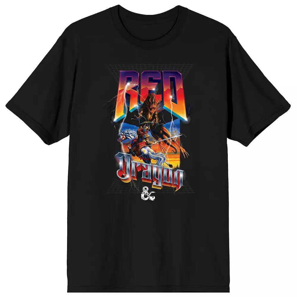 Men's Dungeons & Dragons Tee, Size: Small, Black Product Image